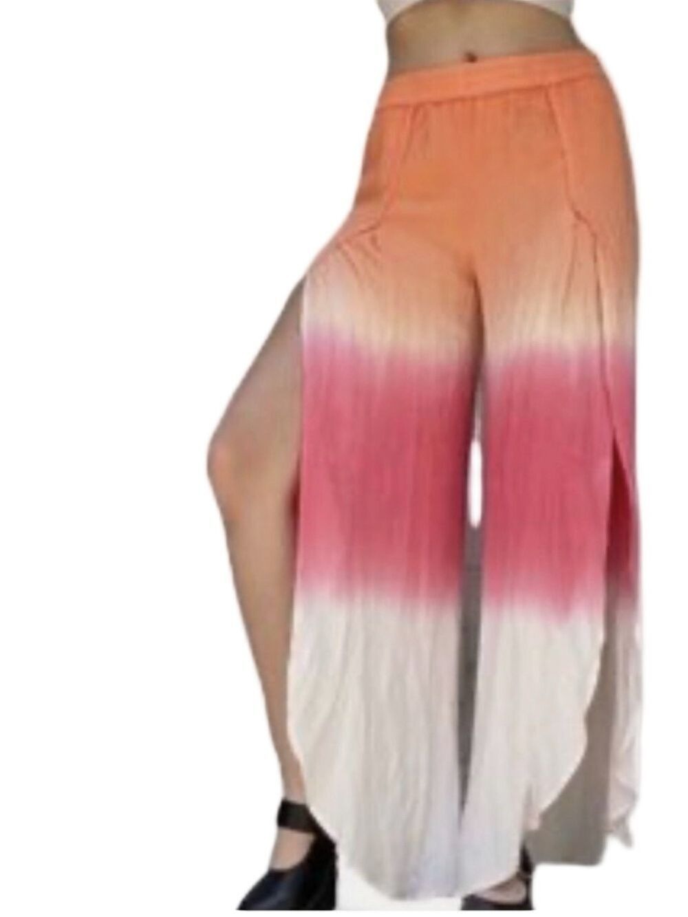 Young Fabulous and Broke Split leg Beach Pants New
